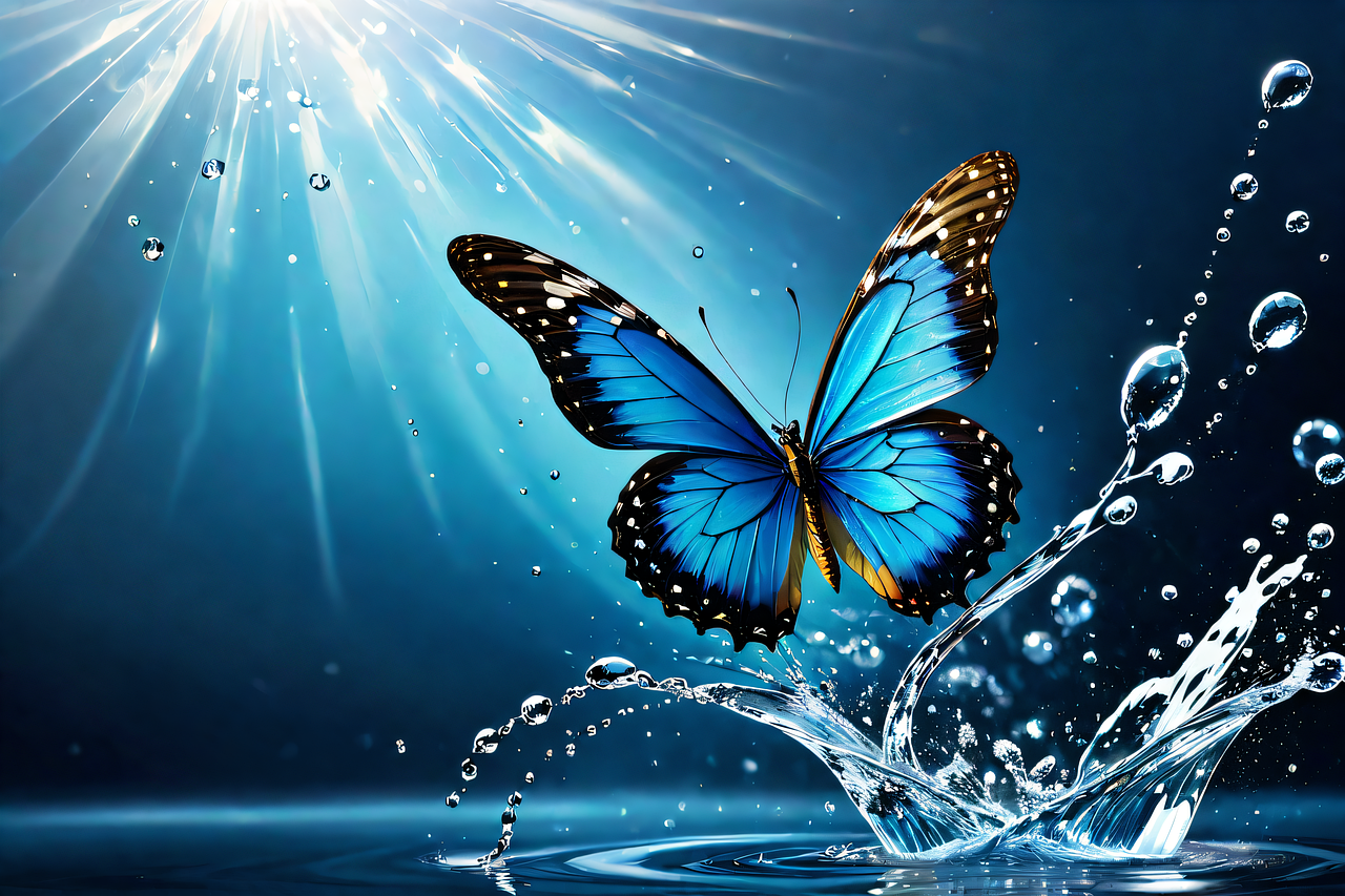 papillon eau web